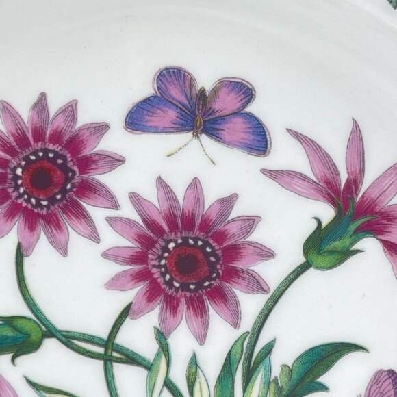 portmeirion botanic garden collection salad plate "treasure flower" pattern - Picture 3 of 8